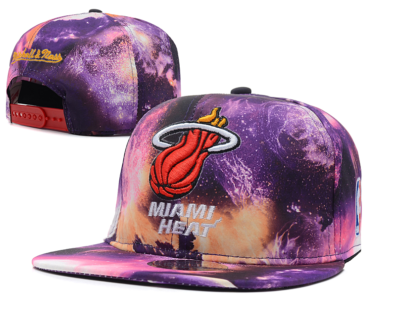NBA Miami Heat MN Snapback Hat #75